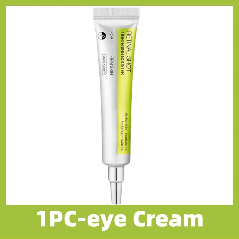 Korean Vita A Retinol Shot Tighten Booster Serum & Eye cream Lifting Anti-Aging Pore Shrink Dark Circles Repair Skin Care Set