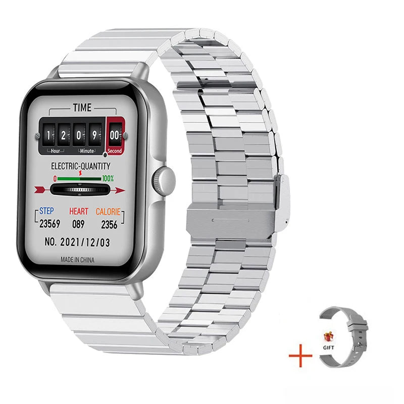 2025 2.01'' Smart Watch Bluetooth Call Play Music Smartwatch Fitness Clock Digital Sport Waterproof Watches for Xiaomi Men Women