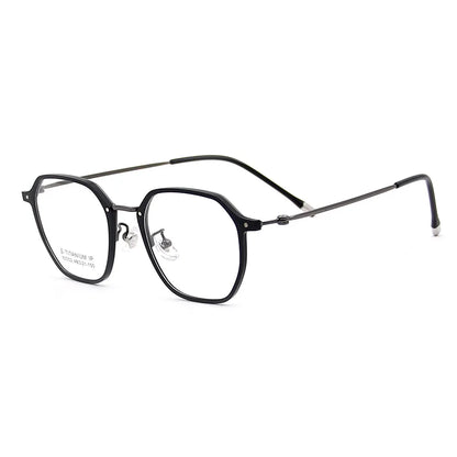 Ultralight TR90 β Titanium Optical Glasses Frame Flexible Anti-Slip Legs Plastic Eyewear for All-Day Comfort & Professional