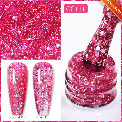 BORN PRETTY 10ml HEMA TPO FREE Mint Chocolate Cat Magnetic Gel Nail Polish Sumer Colored Ultra Shine Soak Off UV Gel Nail Art