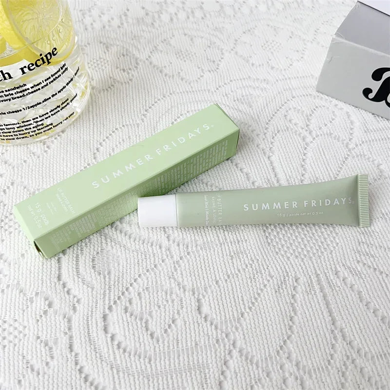 Summer Fridays Iced Coffee Lip Balm Mini Lip Gloss Set New Moisturizing Transparent Smooth Soft Tube Mirror Lipstick Lip Makeup