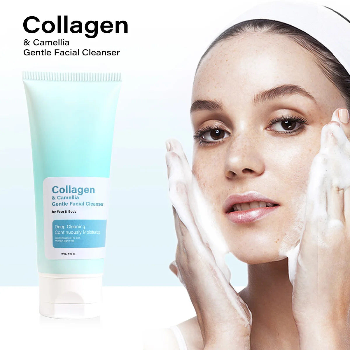 100ml Hot Selling Cleansing Milk Collagen Cleansing Milk Deep Cleansing Oil Repairing Cleansing Milk Moisturizing And Whitening