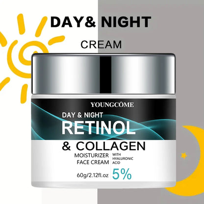 2 Pack 60g Retinol Cream Nourishing And Locking Moisture To Improve Skin Texture Promotes Skin Elasticity And Luster Nourishing
