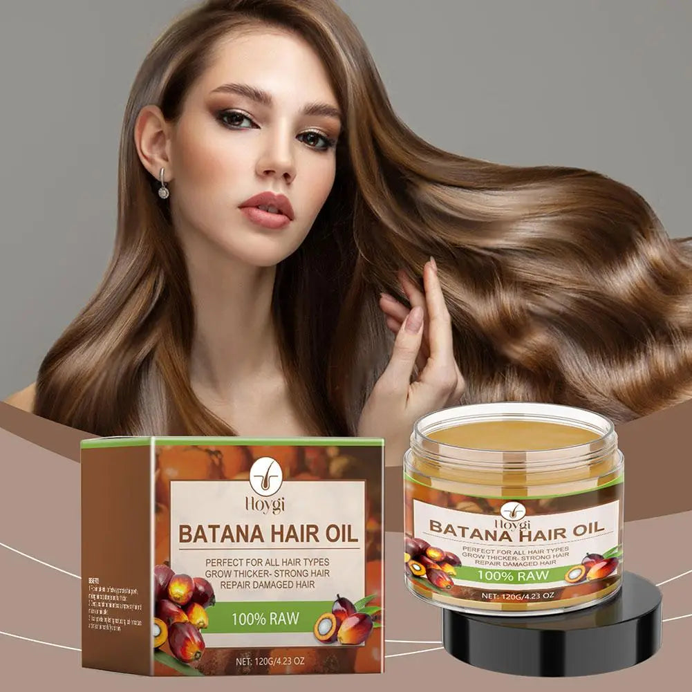 120g Natural Batana Oil For Healthy Hair Treatment Oil Natural Promotes Hair Wellness For Men Women Reduce Hair Break