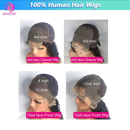 Honey Blonde Wig Human Hair Bone Straight Wigs 13x6 Hd Lace Frontal Wigs For Women 200% Density 27# Colored Lace Front Wigs