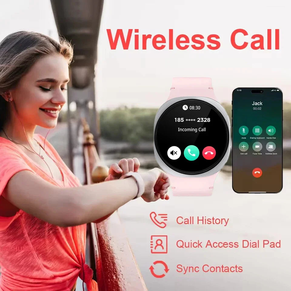 2025 New Original Smart Watch 8 Man Women GPS Tracker Health Sports AMOLED Heart Rate NFC Bluetooth Call Waterproof Smartwatches