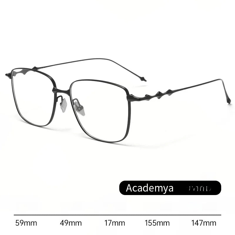 Korean gm Eyeglass Titanium Retro Optical Glasses Frames For Men Women Big Size Eyeglasses Frames Prescription Myopia Eyewear