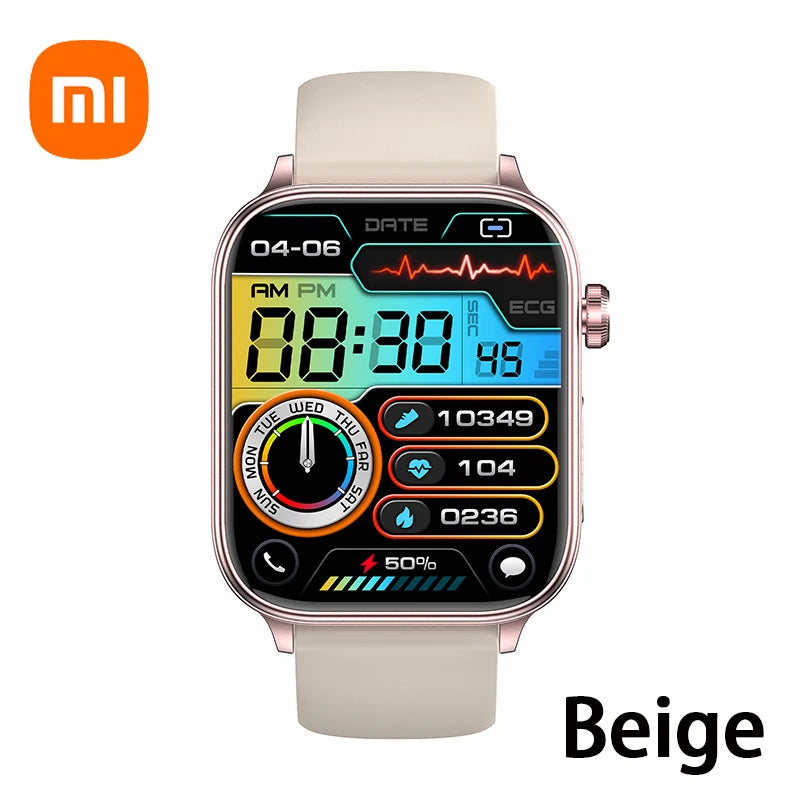 Xiaomi Smart Watch Women Blood Lipid Uric Acid AI Diagnostic Detector Body Temperature Female Menstrual Health Tracker Man New