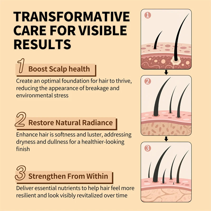 SEVICH Ginger Hair Growth Oil Fast Hair Regrowth Oil Anti Hair Loss Scalp Treatment Serum Hair Growth Product for Men Women 20ml