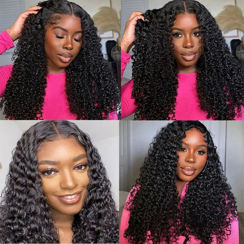 12A Burmese Curly Human Hair Wigs Brazilian Pixie Curls 200% Transparent Lace Frontal Wig For Women Burmese Curly Full Lace Wigs