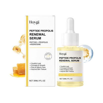 Peptide Propolis Face Serum Reduce Dryness Firming Lifting Anti Redness Renewal Smoothing Nourishing Repair Damaged Skin Essence