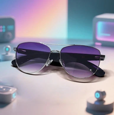 GT-32 AI Smart Photochromic Glasses Multifunction Camera Bluetooth5.3 Call Voice Assistant Music Player Translate Glasses