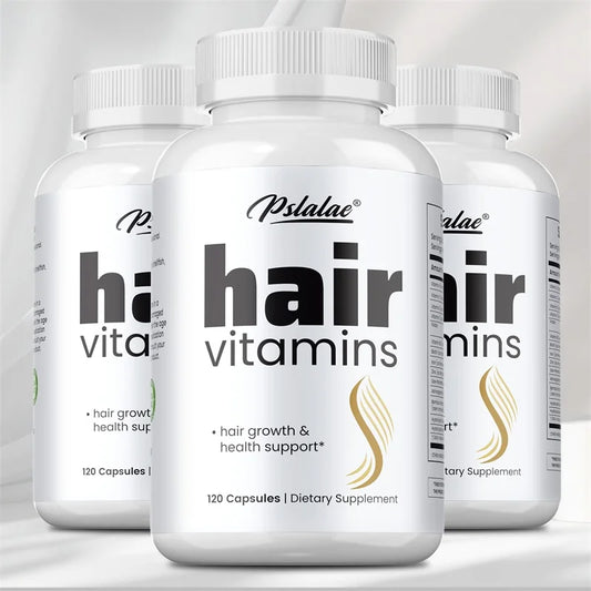 Hair Vitamins - Nourishes The Scalp, Antioxidant Protection, Promotes Natural Hair Growth and Immune Health, Non-GMO