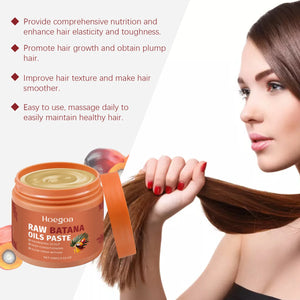 Damaged Repairing Hair Mask Organic Batana Oil Dry Hair End Repair Anti-Loss Smoothing Treatment Conditioner Hair Care