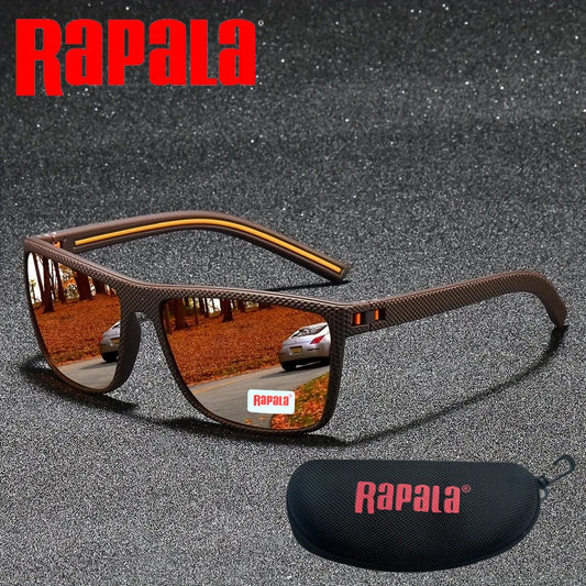 Rapala Fashion Square Polarized Sunglasses Men Women Driving Fishing Luxury Brand Designer Sun Glasses Driver's Eyewear UV400