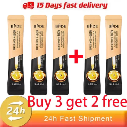 Magical Keratin Hair Mask 5 Seconds Fast Repairing Damaged Frizzy Hairs Soft Smooth Shiny for Permanent Straightening Hair Care