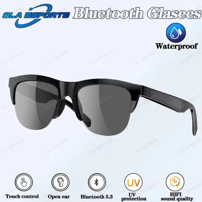 New Camera Smart Music Women Men Sports Sunglasses Headphones Wireless Bluetooth Talking Headset HIFI Audio Bluetooth Glasses