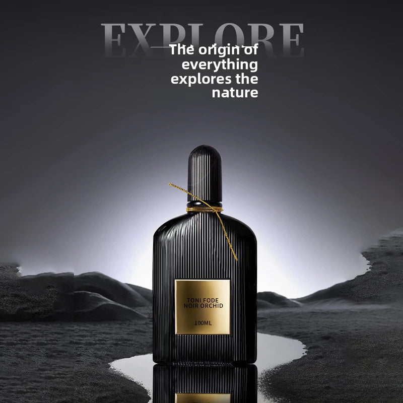 Enchanting Midnight Unisex Perfume 100ml Orchid Eau De Parfume Long-Lasting Fresh Natural Scent Spray for Men And Women
