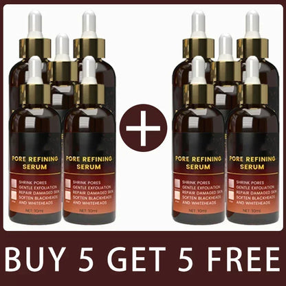 Pore Shrink Face Serum Remove Blackheads Acne Acidity Oil Control Repair Essence Moisturizing Nourish Pores Firming Facial Care