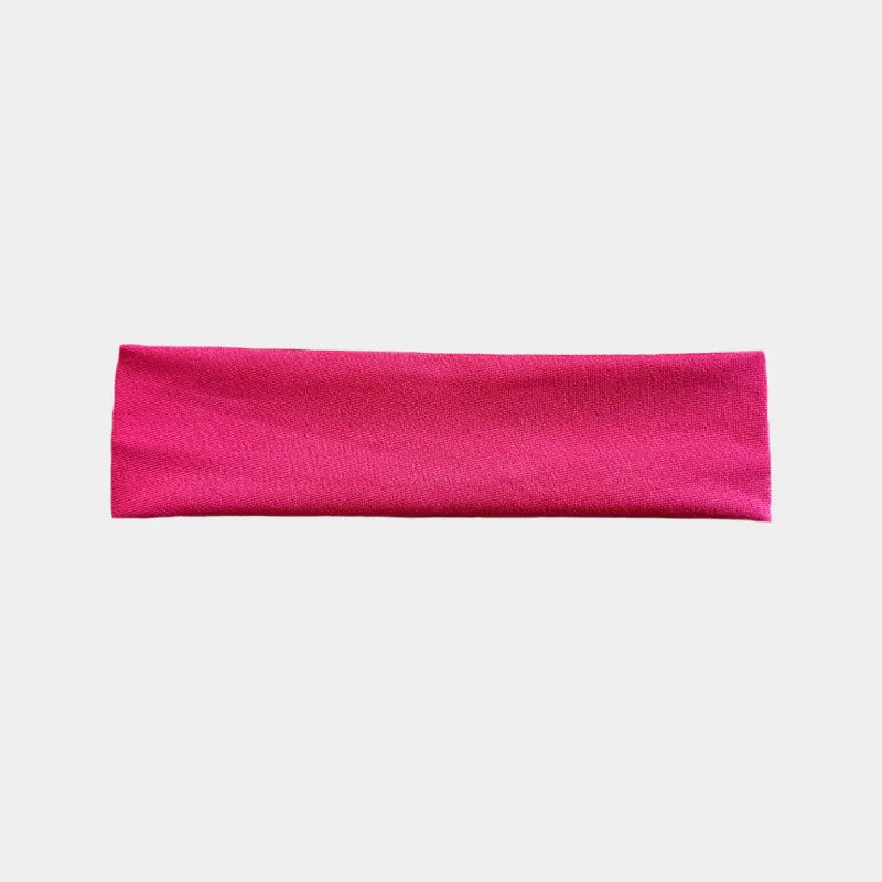 New Summer Sports Yoga Headbands for Women Adjustable Men Running Absorb Sweat Elastic Hair Bands Solid Color Headband Wholesale