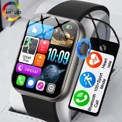 For Xiaomi Smartwatch Men's GPS Sports Waterproof Watch Heart Rate Monitor 1.83 Inch HD Bluetooth Call Smart Watch Android IOS