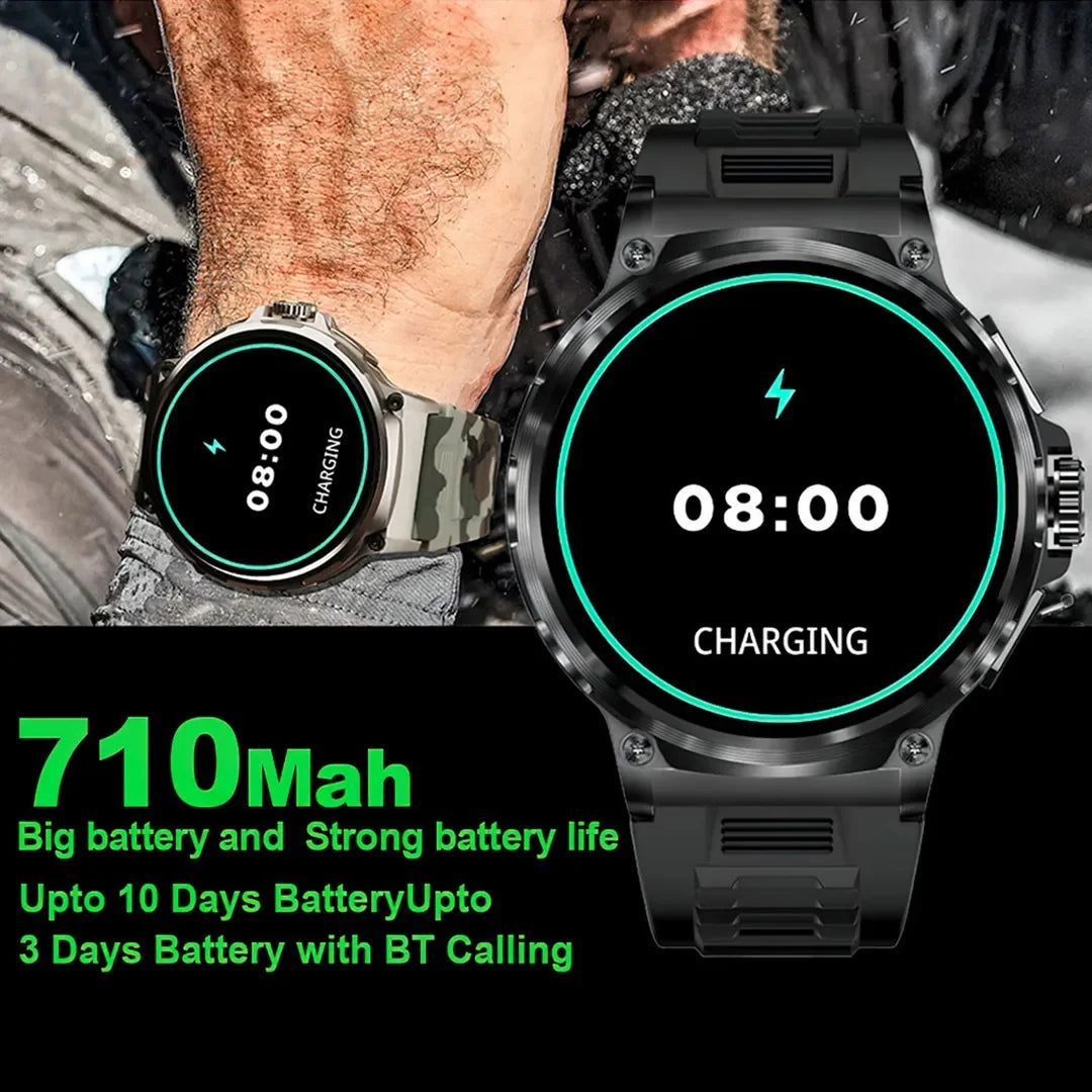 COLMI V69 1.85 Inch HD Bluetooth Call Smart Watch Men Sports Fitness Tracker Heart Monitor 710mAh Smartwatch For XIAOMI Android