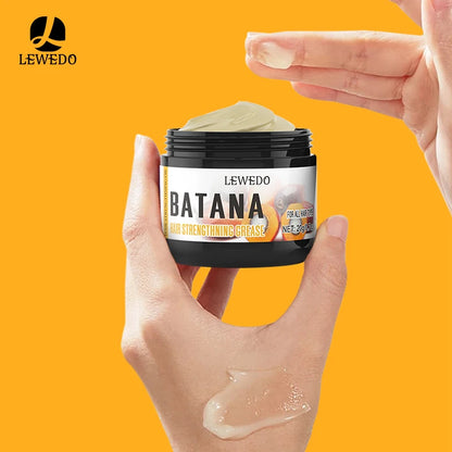 LEWEDO Raw Batana Grease For Hair Growth 20g Anti Hair Loss Oil Deep Nourishes Repair Damaged Mask For Hair Growth Treatment
