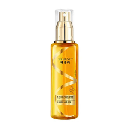 Hair Essential Oil Spray Long-lasting Light Soft Essential Oil Spray For Dry Frizzy Hair Leave-in Anti-static Hair Care