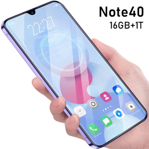 Global Edition Note 40 2025 New 7.0inch HD  Original Smart Dual Card 7000mAh Battery Facial Recognition Function