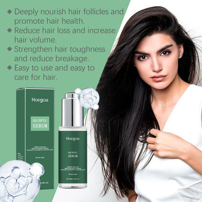 Hair Growth Essential Oil Rosemary Hair Strengthening Oil Deep Nourishing Treatment Split Ends Frizz Damaged Hair Care Products