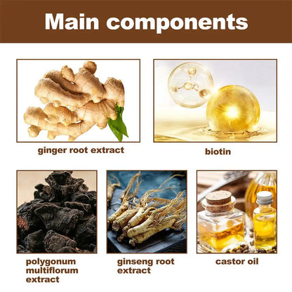 EELHOE Biotin Hair Growth Serum Regrowth Hair and Scalp Treatments Strengthen Hair Products Women Care Anti Hair Loss Spray 30ml