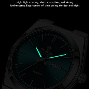 New Gifts Casual Business Top Blue Clock Men Luxury Watch Automatic Watches Mens Fashion Quartz Wristwatches Relogio Masculino