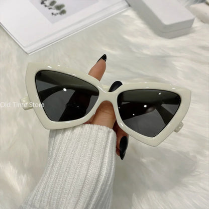 New Fashion Cat Eye Sunglasses Female Luxury Brand Designer Sun Glasses for Women Travelling Sun Shades Glasse y2k Gafas De Sol