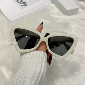 New Fashion Cat Eye Sunglasses Female Luxury Brand Designer Sun Glasses for Women Travelling Sun Shades Glasse y2k Gafas De Sol