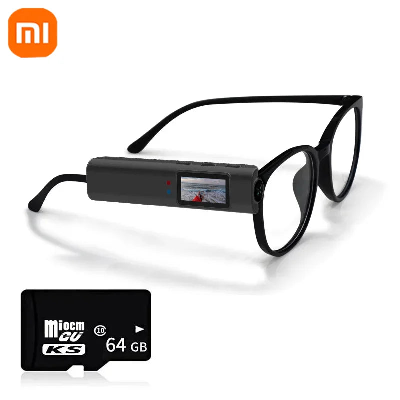 Xiaomi S110 FPV Eyeglasses Camera HD Video Shooting Micro-camera, 0.96'' IPS Screen 250mAh Battery WiFi APP Sound Recording
