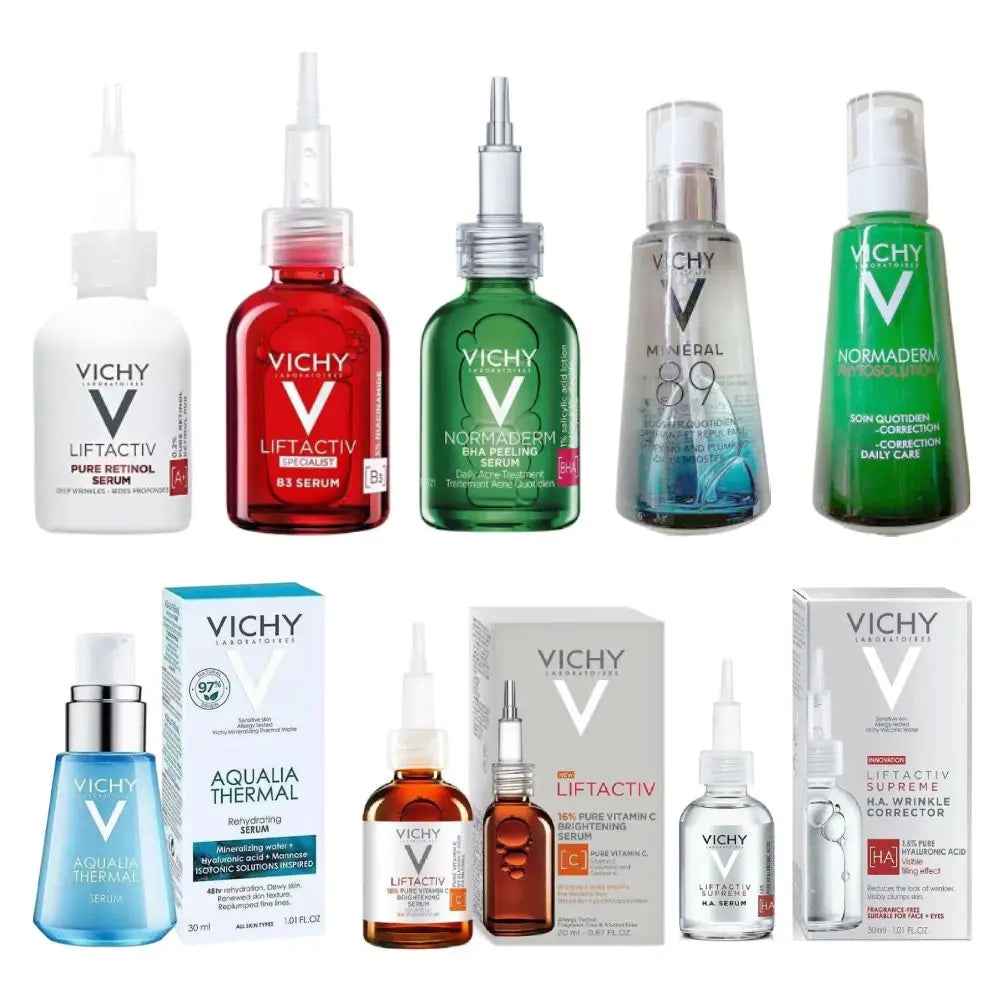 VICHY Retinol Serum Moisturizing Repair Essence Oil-Control Anti-acne Lotion VC Rejuvenating Essence wrinkle Essence Skin Care