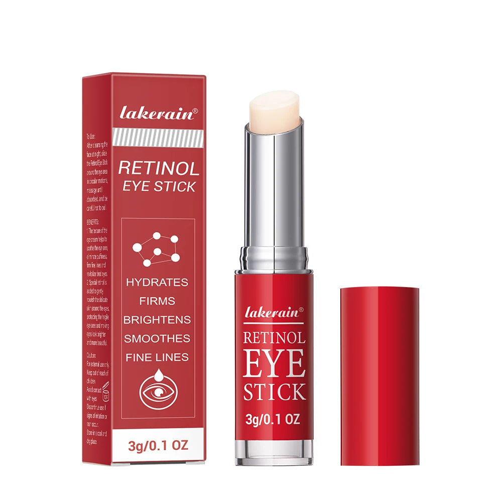 Retinol Eye Cream Lightening Dark Circles Firming Skin Instant Eye Repair Serum Moisturizing Nourishing Korean Eye Care Stick