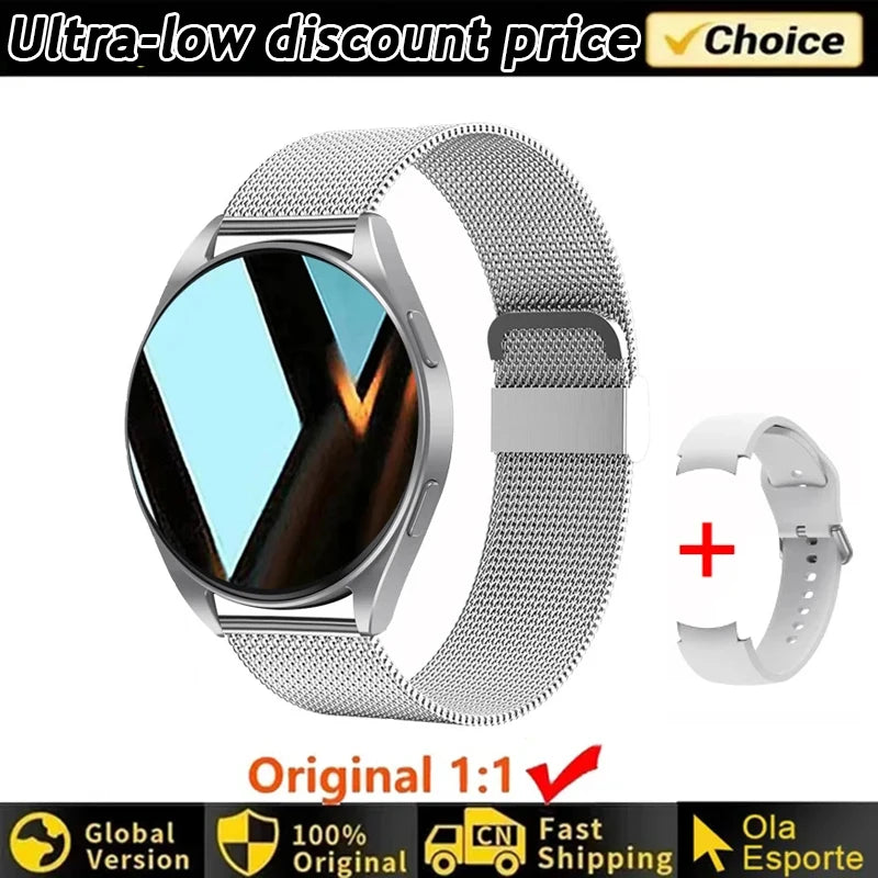 2025 New Bluetooth Call Smart Watch 6 Pro 1.32” Inch 240*240 Custom Dials Sports Men And Woman Health Monitor Smartwatch For Man