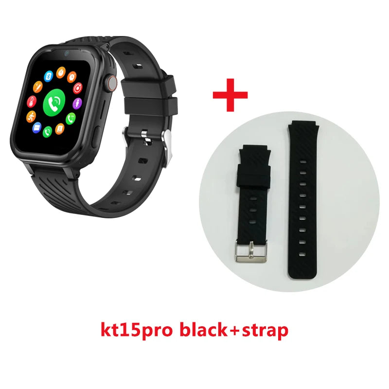 Wonlex 4G Children Smart Watch GPS WiFi  Video Call SOS KT15pro Phone Watch Camera Monitor Tracker Location Kids Smart Watch