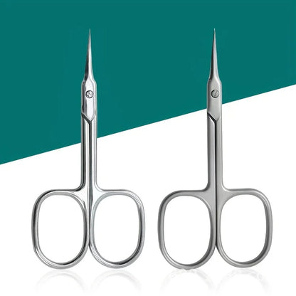 Cuticle Scissors Professional Manicure Small Scissors Dead Skin Remover For Nails Art Stainless Steel Cuticle Cutter!