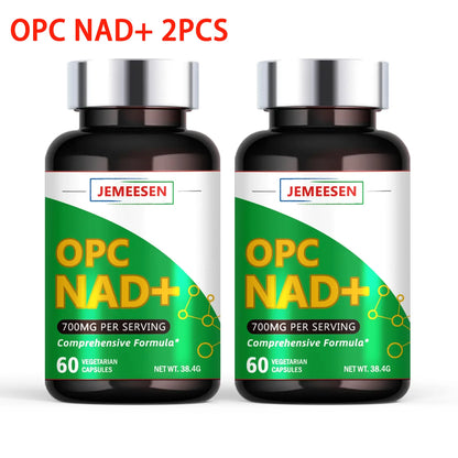 Natural Energy Anti Wrinkle NAD+ Supplement Capsules- Anti AginShrink Pore Lifting Firming , 60 Capsules