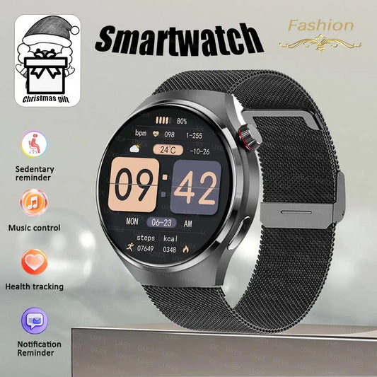 Business Smartwatch Watch Man 1.52 HD Wireless Call Health Tracker Custom Photo Voice Assistant Christmas Gift Watches Commerce