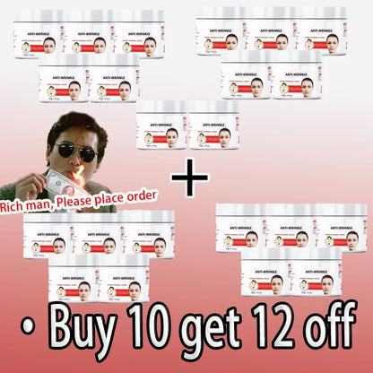 Instant Anti Wrinkle Aging Effect Remove Facial Wrinkles Fade Fine Lines Firming Tightening Face Skin Care Korea Cosmetic