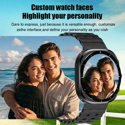 Wireless Calling Commerce Smartwatch Men 1.52 HD Christmas Gift Health Tracker Custom Photo Watches Women Sports For Android Ios