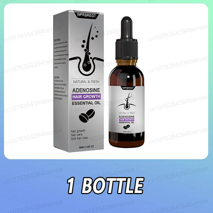Adenosine Hair Growth Serum Essence Solution Oil Products Activator Fast Baldness Treatment Hereditary Seborrheic Alopecia Loss