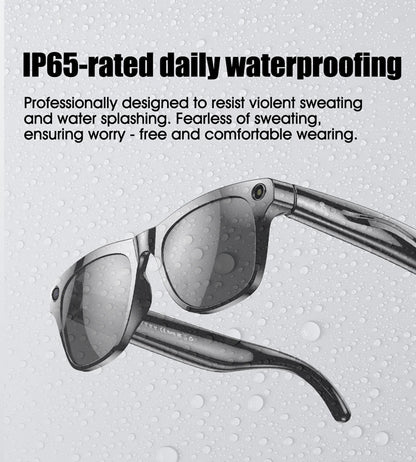 Xiaomi 6K HD AI Smart Glasses GPT 200W Pixel Camera Bluetooth Call 260Mah Battery Voice Assistant Control Colour Change Glasses