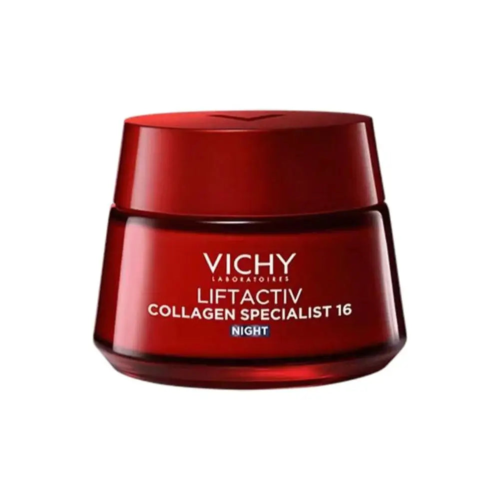Vichy Collagen Night Cream Vitamin B3 Fades Fine Lines Tightens And Brightens The Skin Moisturizes And Anti-aging Face Cream