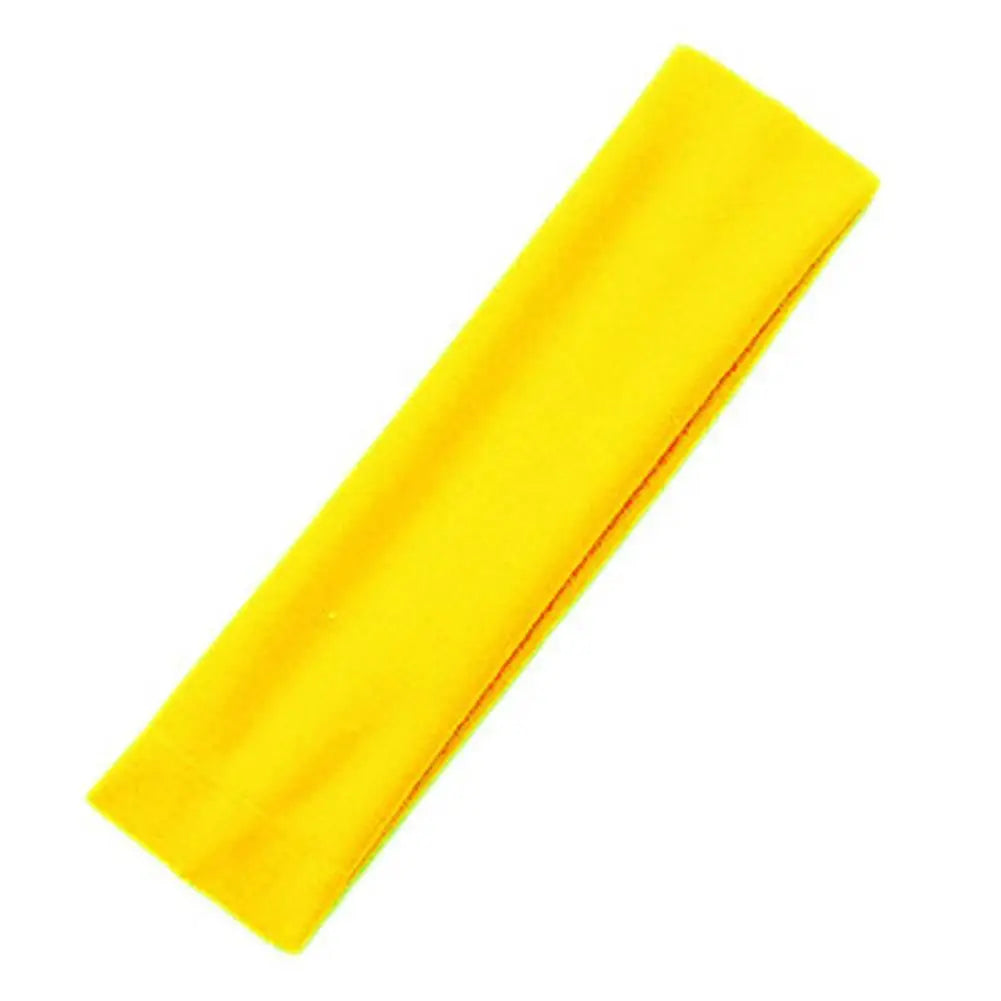 Men Women Solid Elastic Hair Bands Yoga Headband Simple Adjustable Men Running Absorb Sweat Elastic Hair Bands Hair Accessories