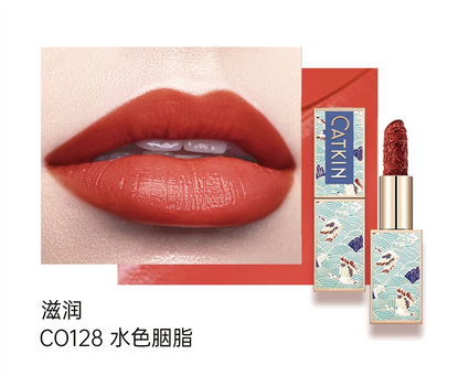 CATKIN Makeup Velvet Matte Lipstick, Hydrating Satin Long Lasting lipstick with Smooth and Creamy Texture, 3.6g