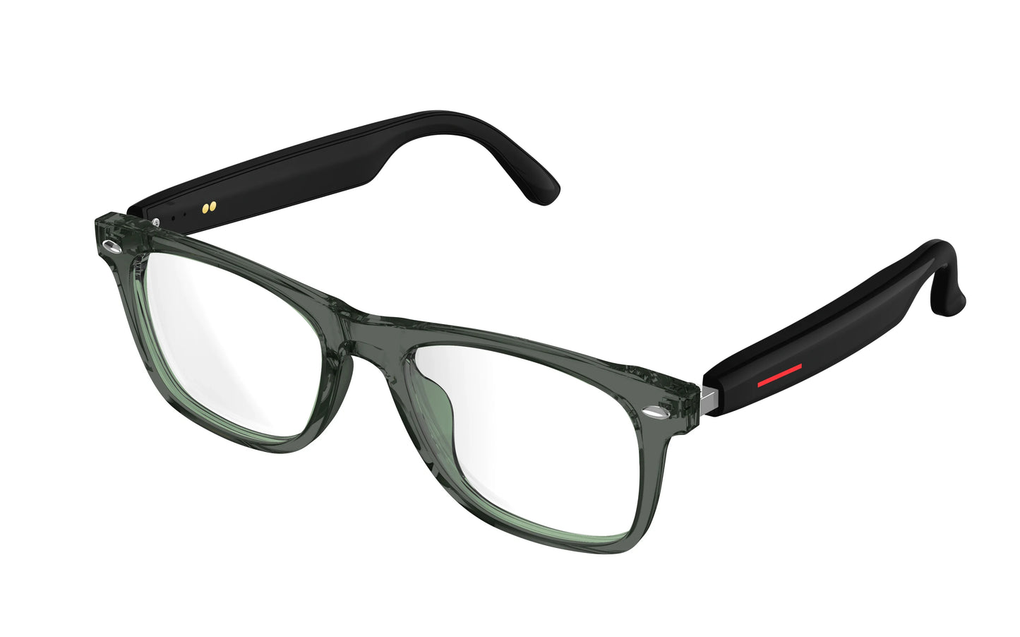 AI Bluetooth Smart Glasses Real-Time Translation Multilingual Listening Music & Call Functionality
